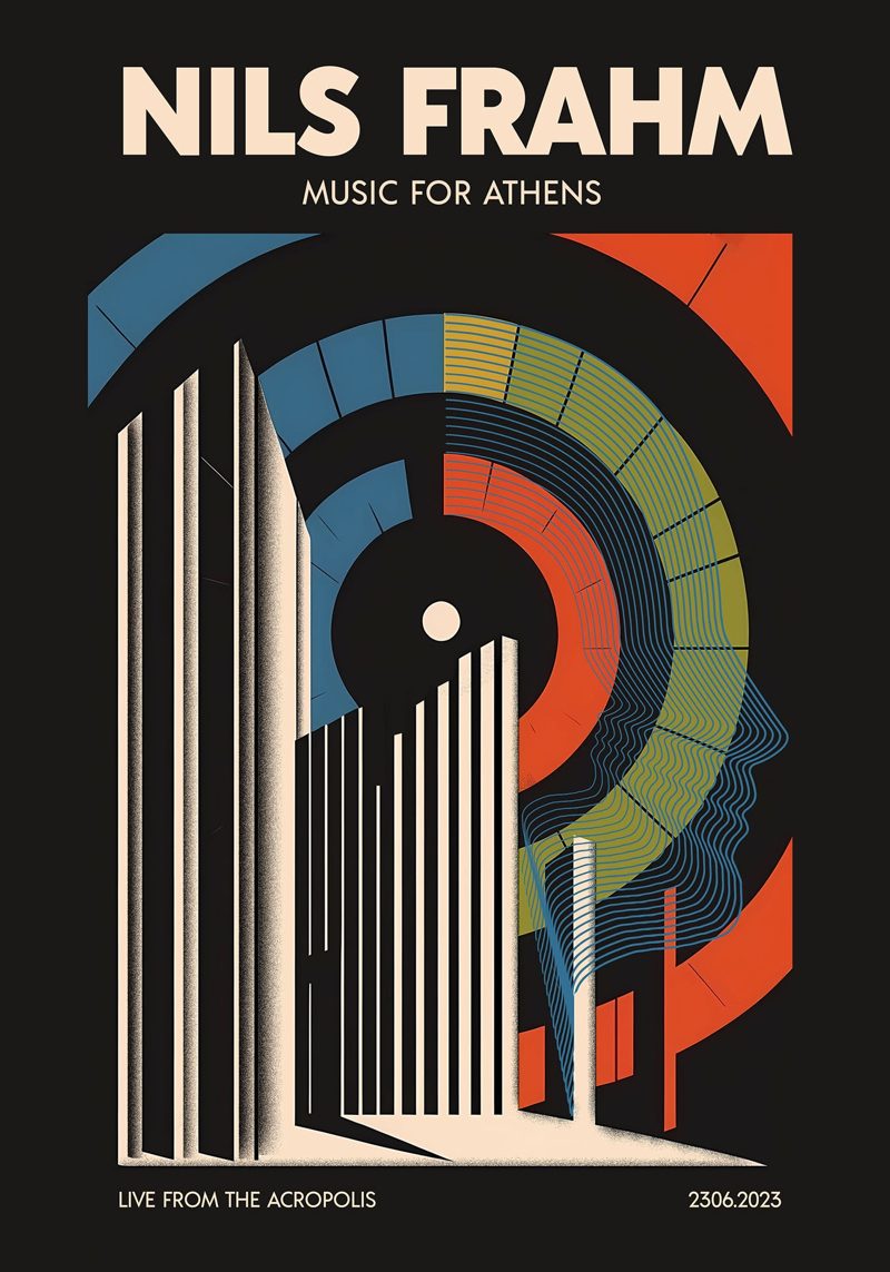 nils frahm poster