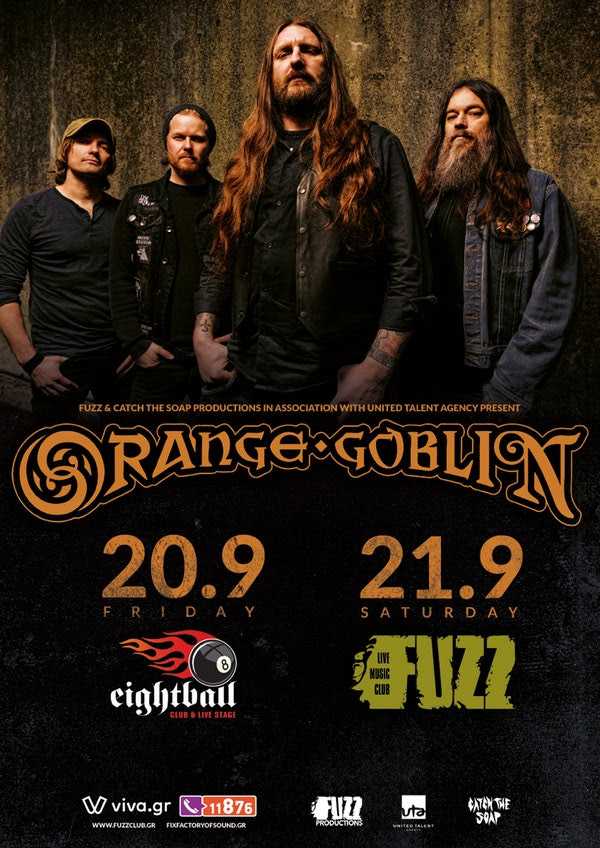 Orange Goblin poster