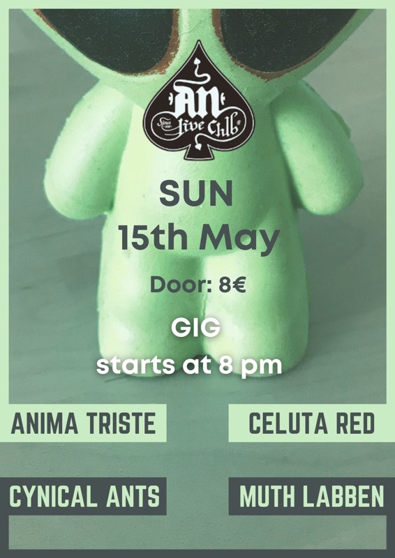 celuta red POSTER ANCLUB LIVE22