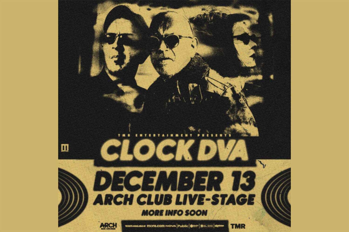 Οι θρυλικοί CLOCK DVA live στο Αrch Club την Παρασκευή 13 Δεκεμβρίου! Opening Act: Doric