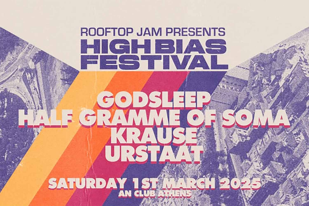 High Bias Festival: Godsleep / Half Gramme Of Soma / Krause / Urstaat | 01.03.2025 at An club!