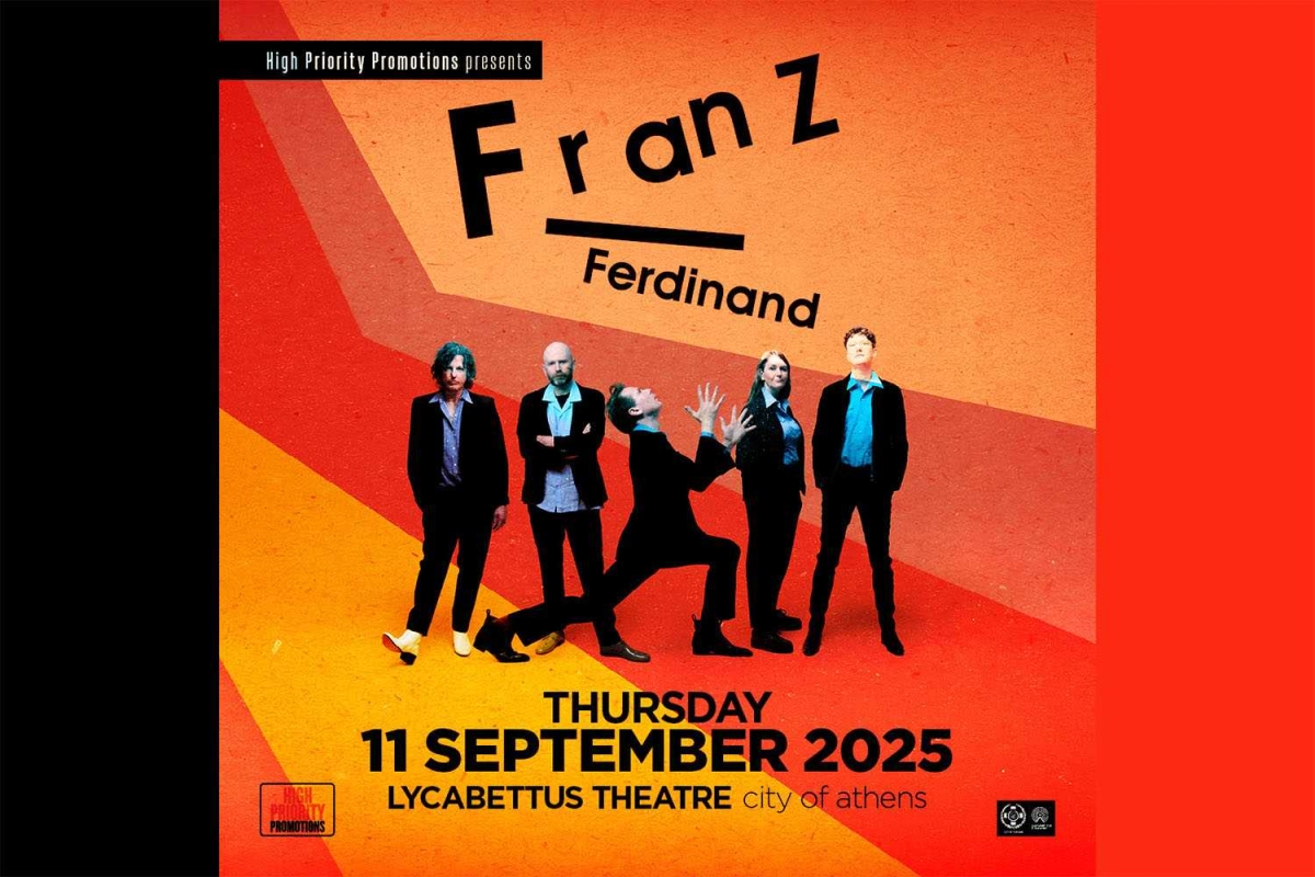 Οι Franz Ferdinand επιστρέφουν στην Αθήνα την Πέμπτη 11 Σεπτεμβρίου!