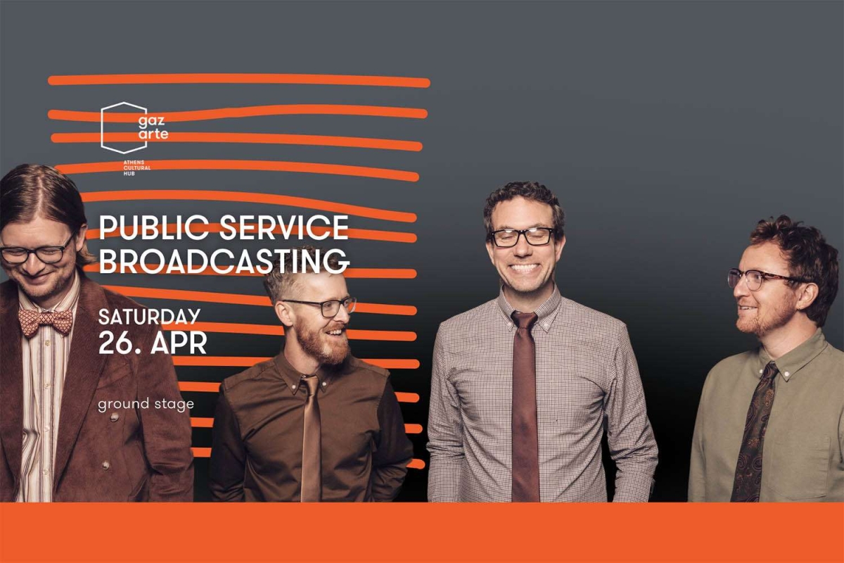 Οι Public Service Broadcasting ζωντανά στην Αθήνα Σάββατο 26 Απριλίου!