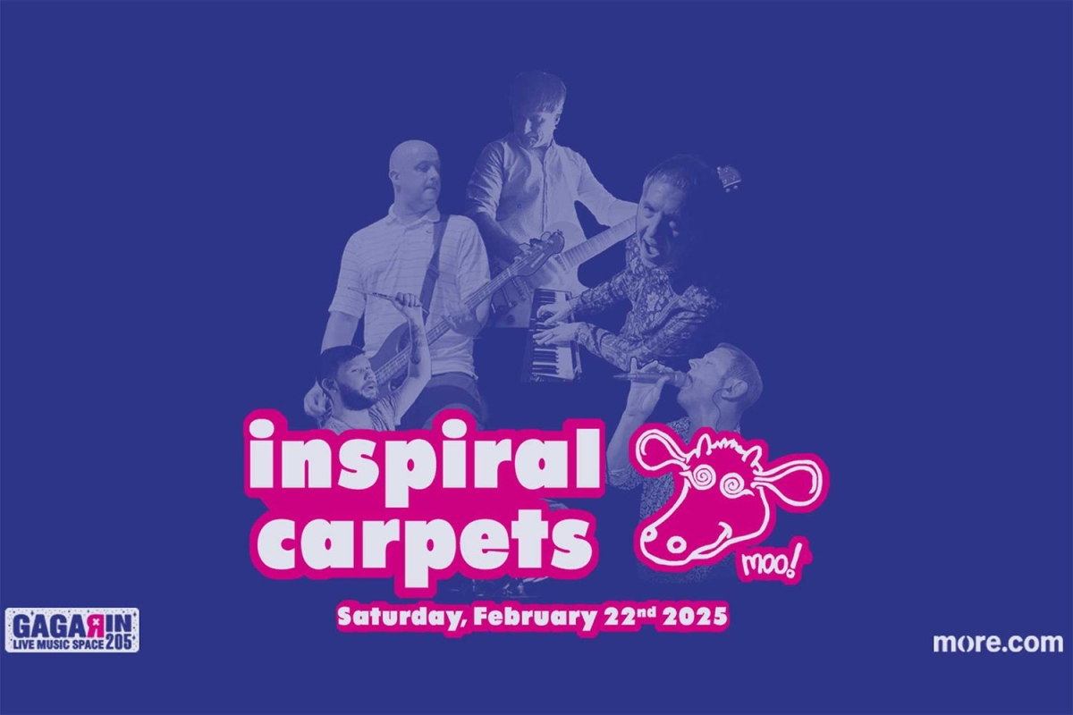 Οι Inspiral Carpets στο Gagarin 205, το Σάββατο 22 Φεβρουαρίου!