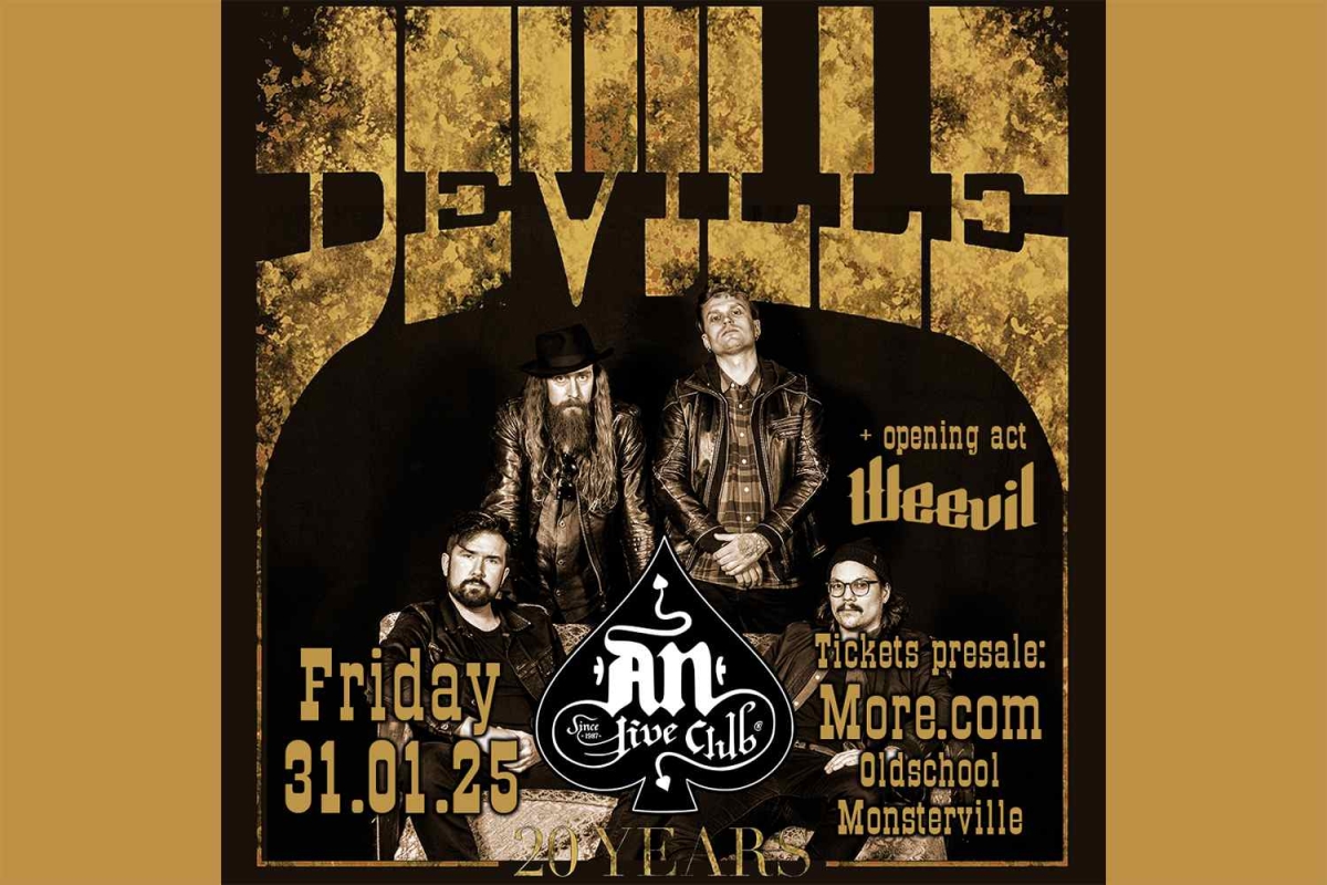 DEVILLE | 20th Anniversary Show | 31.01.25, An Club | Opening act: Weevil