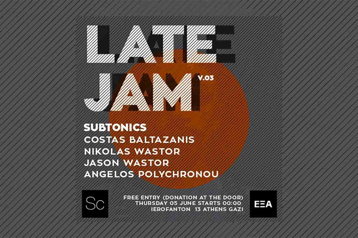 LATE JAM | Post King Gizzard and the Lizard Wizard concert : 05 JUNE @ EXA | THE SUBTONICS