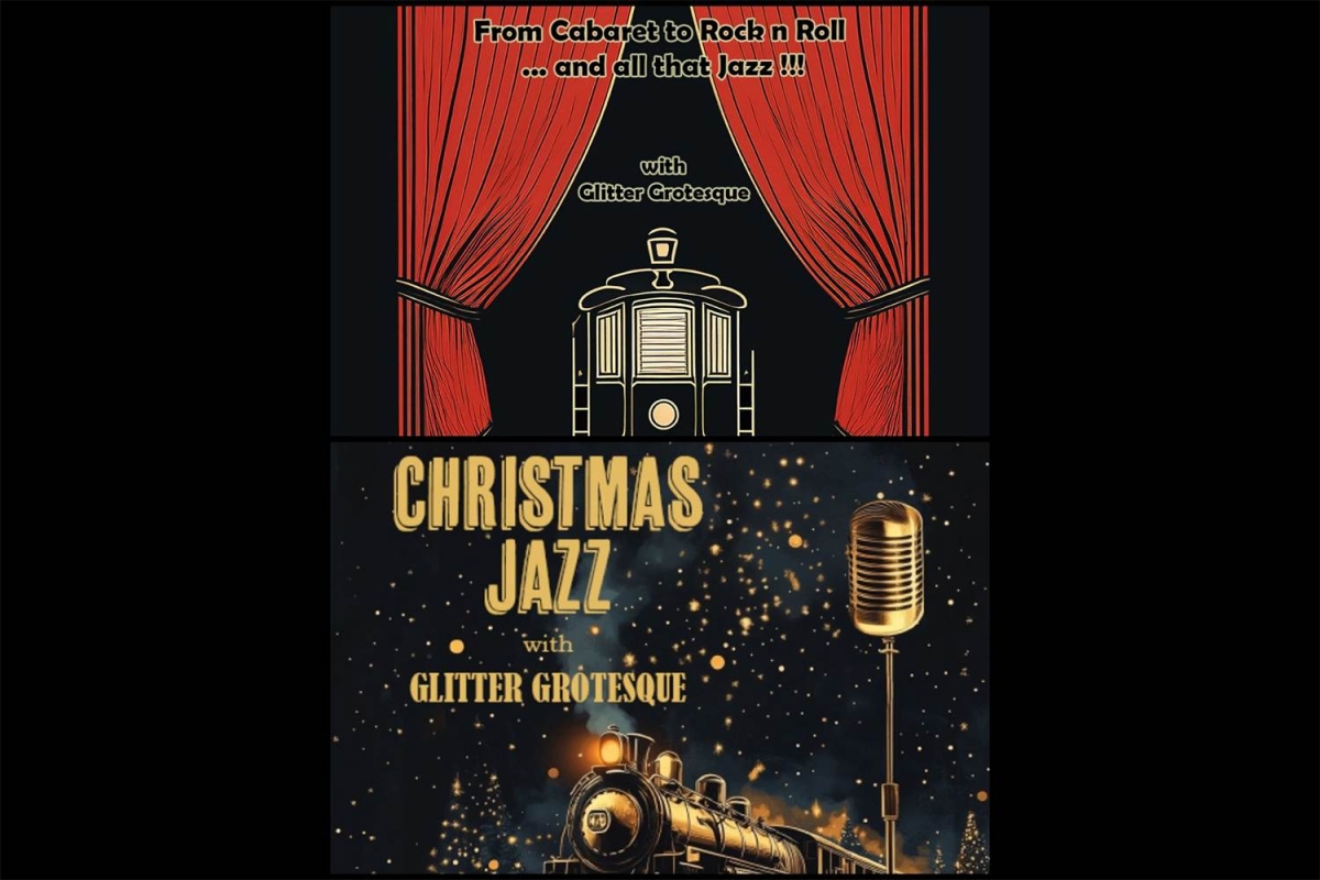 From Cabaret to Rock n roll ...and Αll that Jazz! with Glitter Grotesque  στο Τρένο στο Ρουφ - Μουσικό Βαγόνι Orient Express  από 2 Νοε - 25 Ιαν 2026!