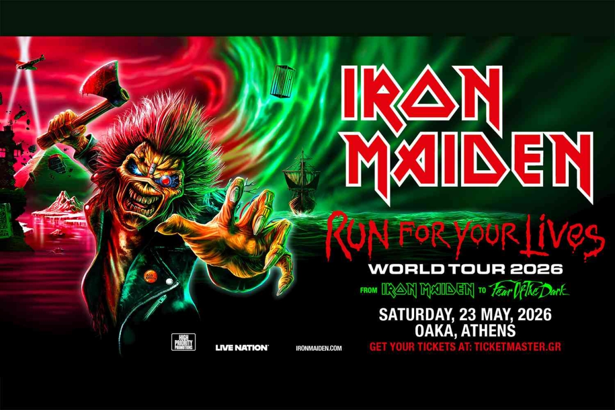 IRON MAIDEN | ΣΑΒΒΑΤΟ 23 ΜΑΪΟΥ 2026 | ΟAKA